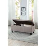 Fedora Lift Top Storage Bench - Grey